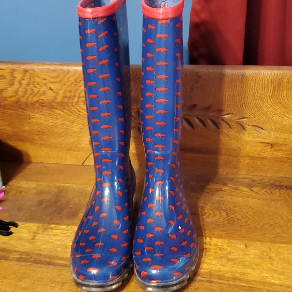 Bootsi tootsi rain boots with umbrellas